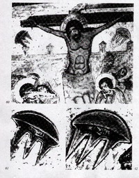 Wehikuły UFO nadzorujące ukrzyżowanie